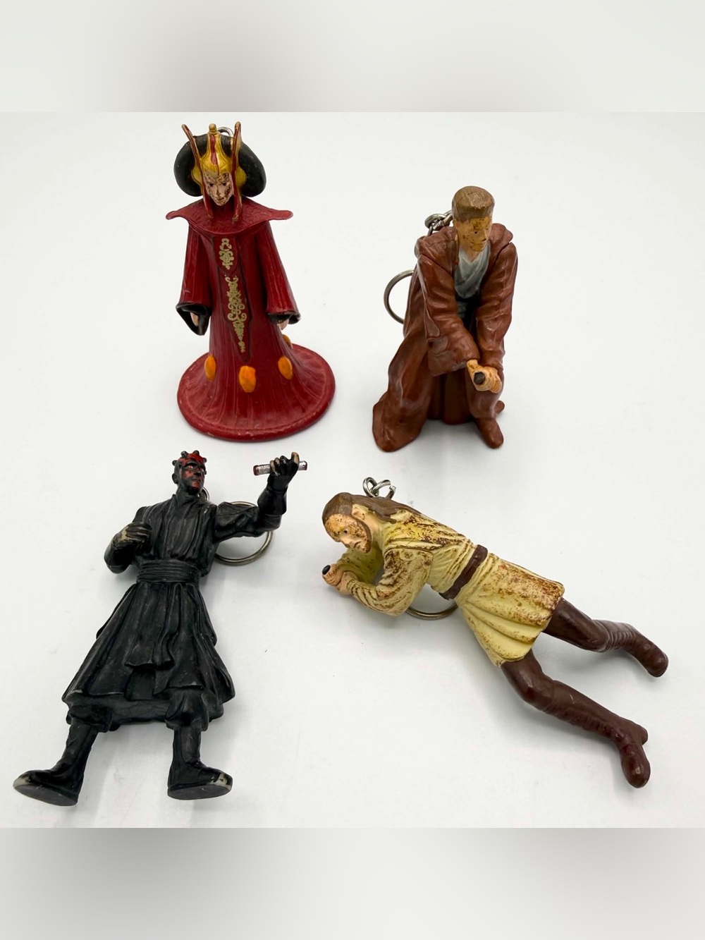 Star Wars: Episode I – The Phantom Menace PVC character keychains